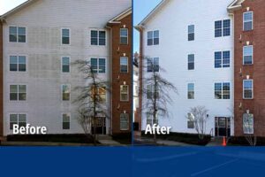 commercial pressure washing