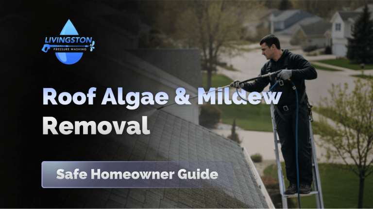 Roof Algae and Mildew Removal