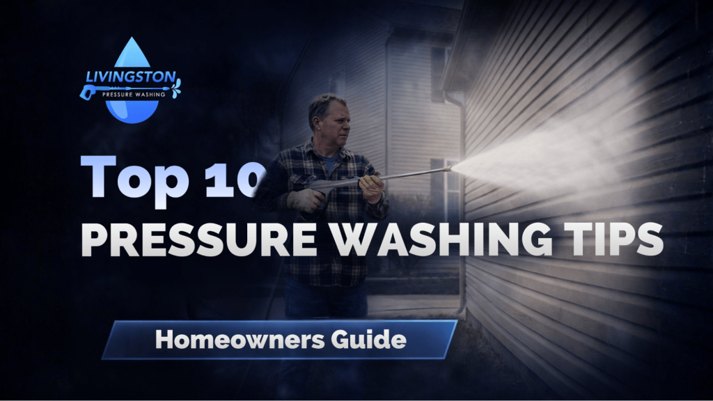 Top 10 Pressure washing tips